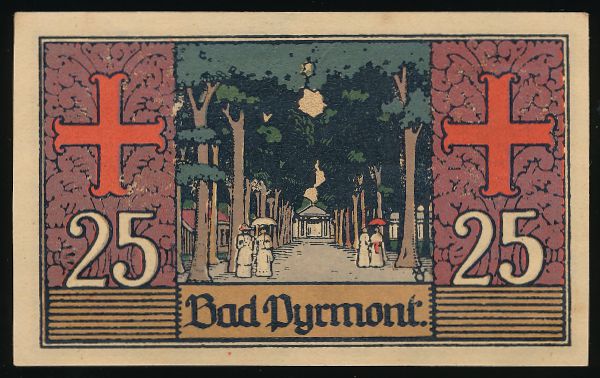 Нотгельды Германии, 25 пфеннигов (1921 г.)