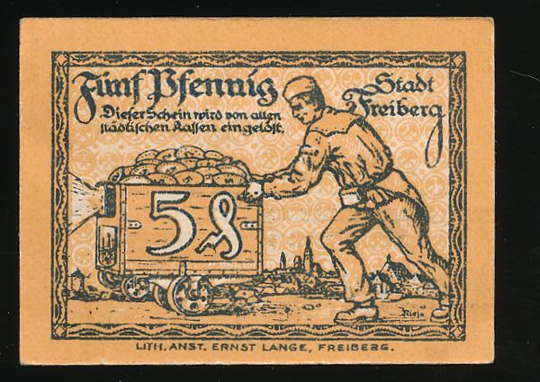 Нотгельды Германии, 5 пфеннигов (1921 г.)