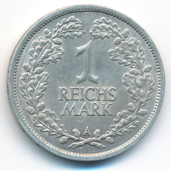 Веймарская республика, 1 рейхсмарка (1925 г.)