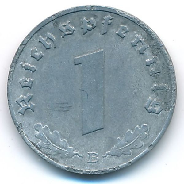 Третий Рейх, 1 рейхспфенниг (1941 г.)