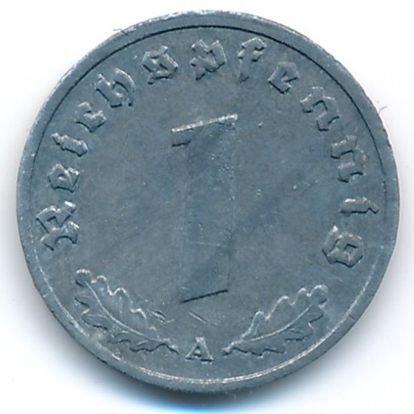 Третий Рейх, 1 рейхспфенниг (1942 г.)