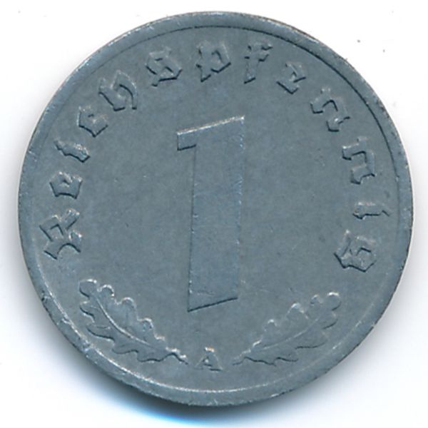 Третий Рейх, 1 рейхспфенниг (1943 г.)