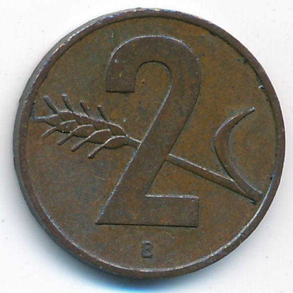 Швейцария, 2 раппена (1963 г.)