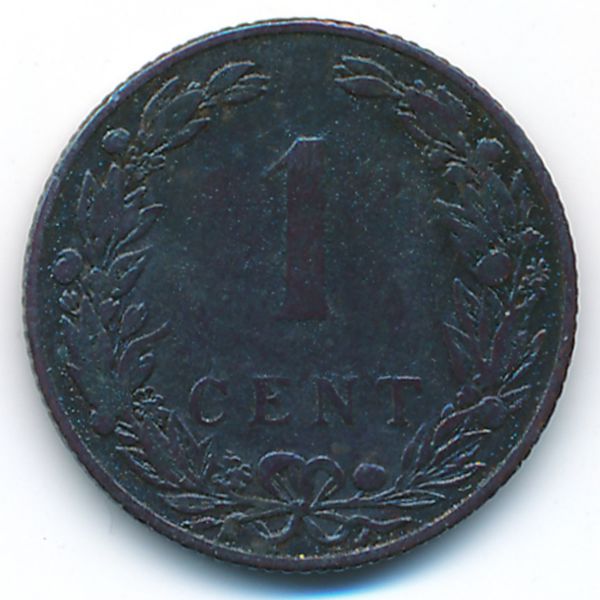Нидерланды, 1 цент (1905 г.)