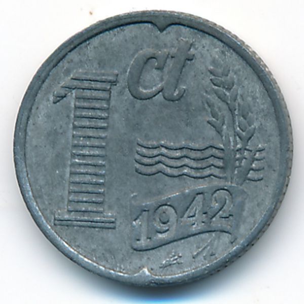 Нидерланды, 1 цент (1942 г.)