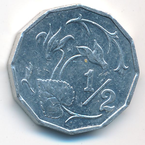Кипр, 1/2 цента (1983 г.)