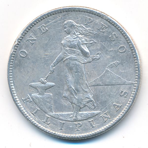 Филиппины, 1 песо (1903 г.)