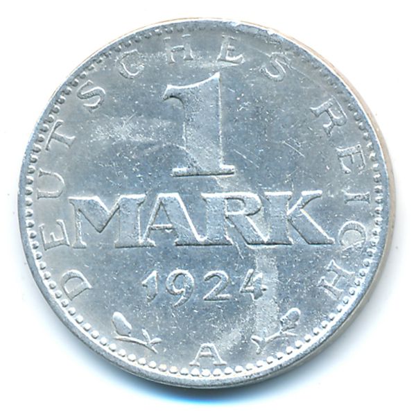 Веймарская республика, 1 марка (1924 г.)