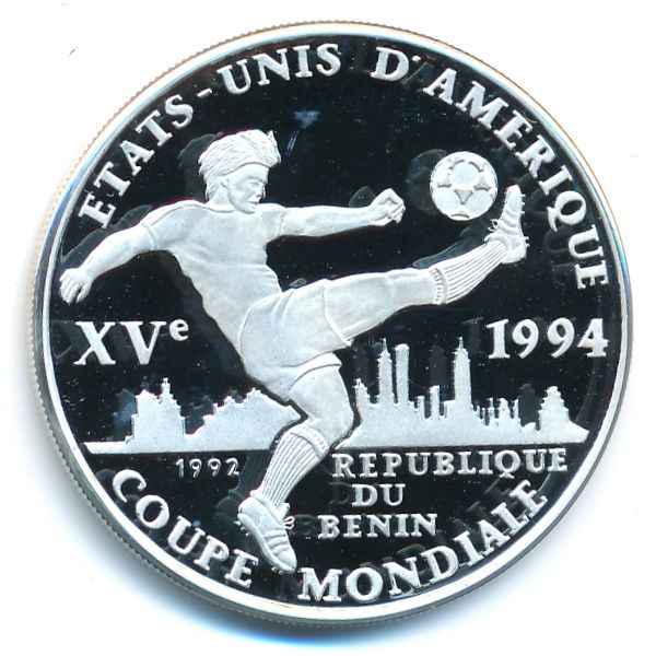 Бенин, 1000 франков КФА (1992 г.)