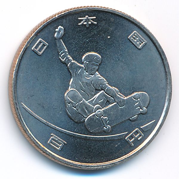 Япония, 100 иен (2019 г.)