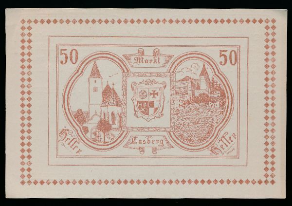 Нотгельды Австрии, 50 геллеров (1920 г.)