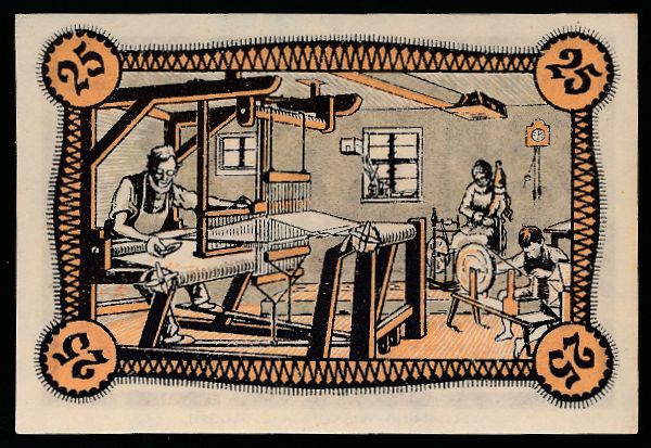 Нотгельды Германии, 25 пфеннигов