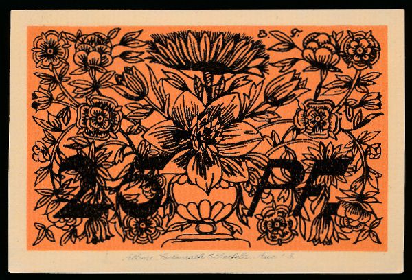 Нотгельды Германии, 25 пфеннигов (1920 г.)