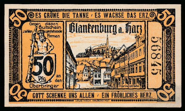 Нотгельды Германии, 50 пфеннигов (1920 г.)