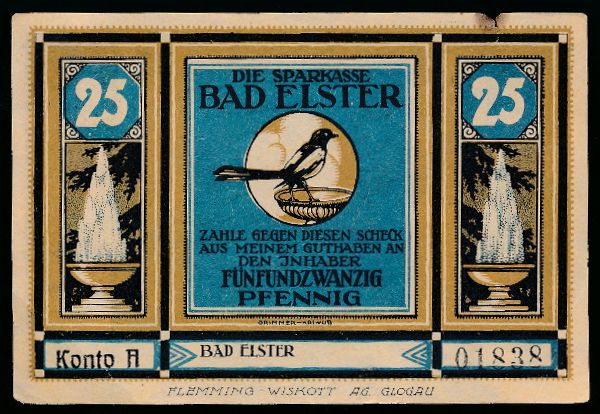 Нотгельды Германии, 25 пфеннигов