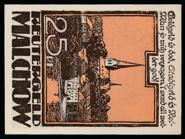 Нотгельды Германии, 25 пфеннигов (1922 г.)