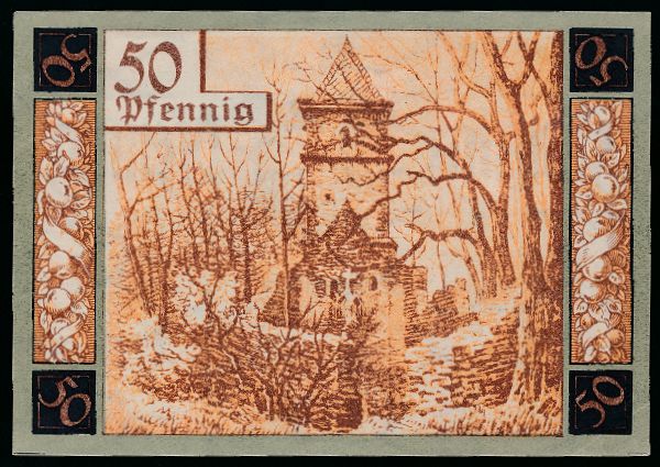 Нотгельды Германии, 50 пфеннигов (1918 г.)