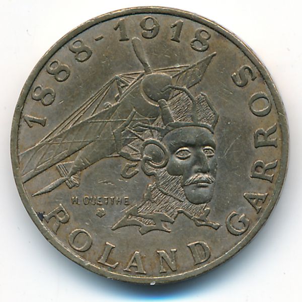 Франция, 10 франков (1988 г.)