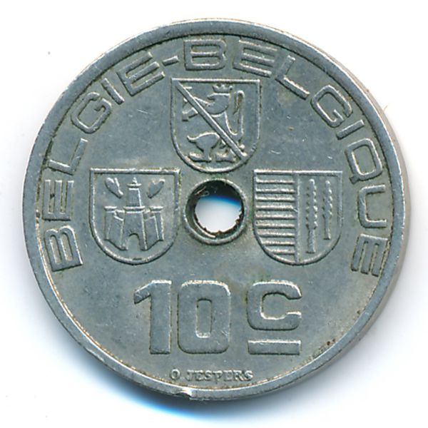 Бельгия, 10 сентим (1939 г.)