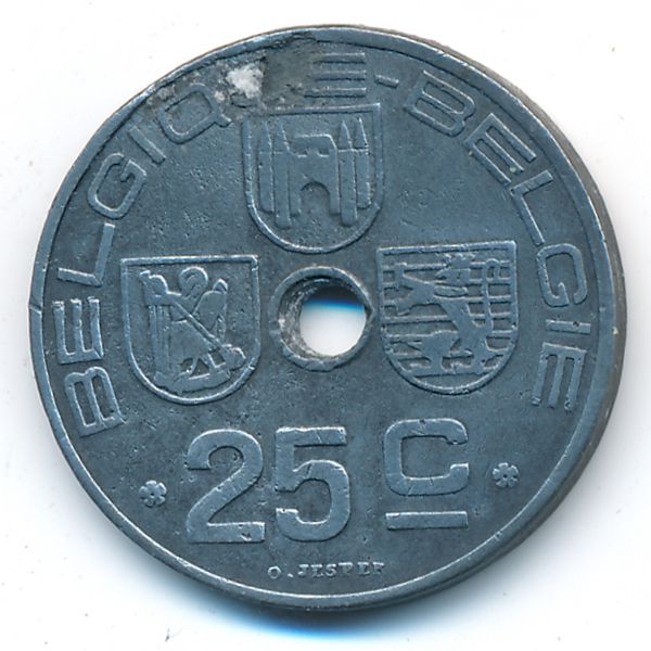 Бельгия, 25 сентим (1942 г.)