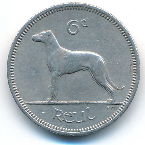 Ирландия, 6 пенсов (1964 г.)