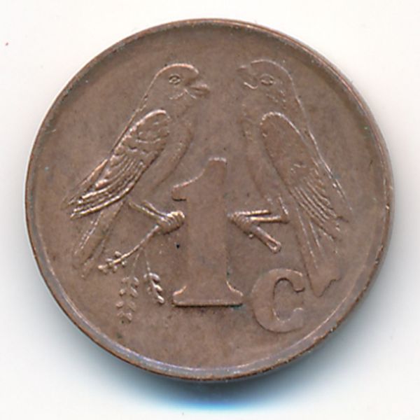 ЮАР, 1 цент (2001 г.)