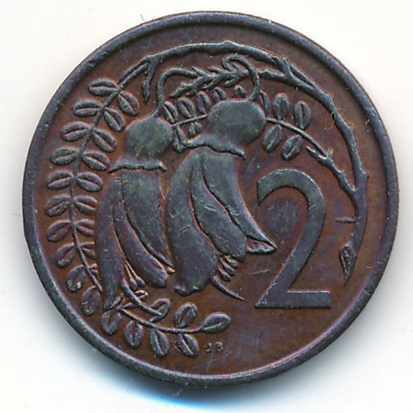 Новая Зеландия, 2 цента (1967 г.)