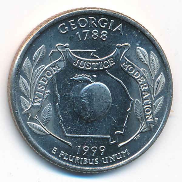 США, 1/4 доллара (1999 г.)