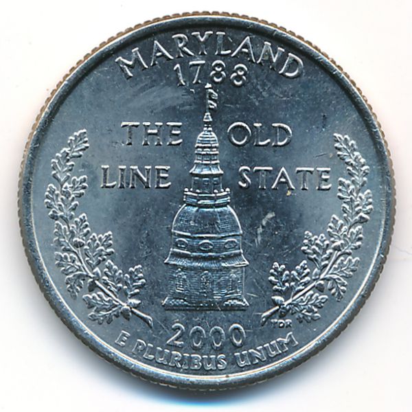 США, 1/4 доллара (2000 г.)