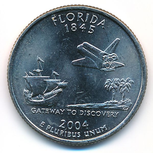США, 1/4 доллара (2004 г.)