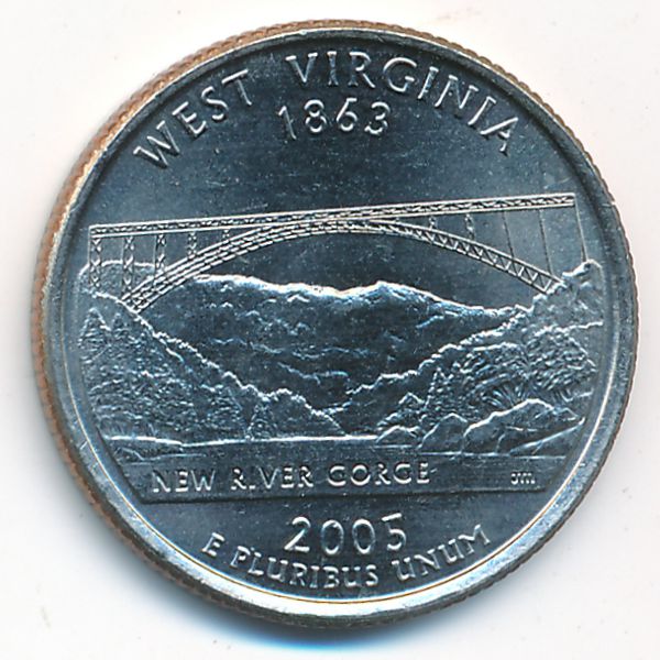 США, 1/4 доллара (2005 г.)