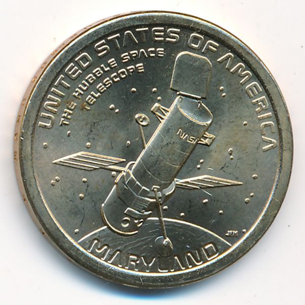 США, 1 доллар (2020 г.)