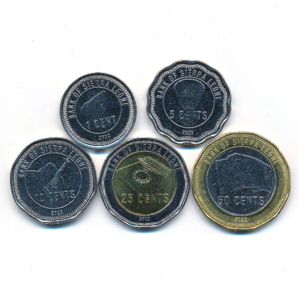 Сьерра-Леоне, Набор монет (2022 г.)