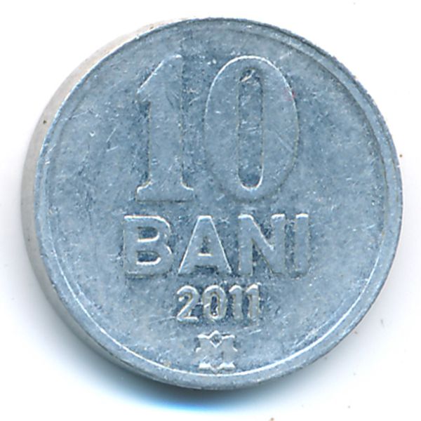 Молдавия, 10 бани (2011 г.)