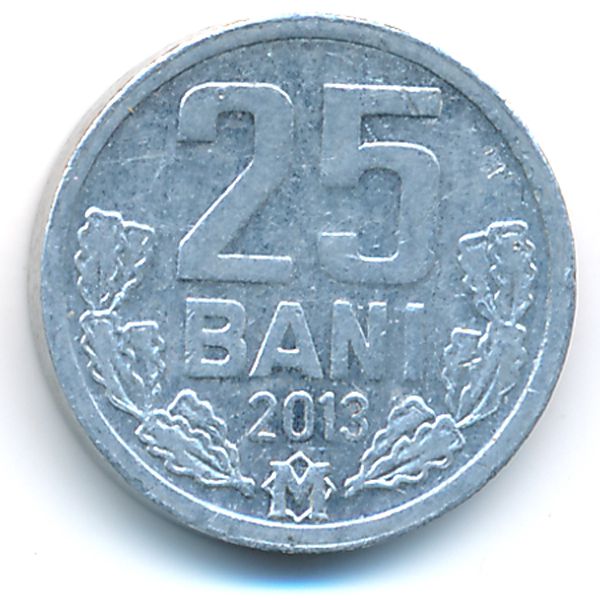 Молдавия, 25 бани (2013 г.)