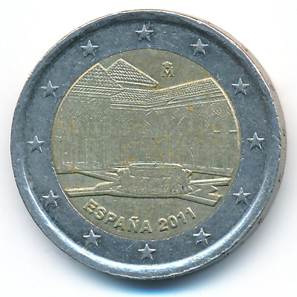 Испания, 2 евро (2011 г.)