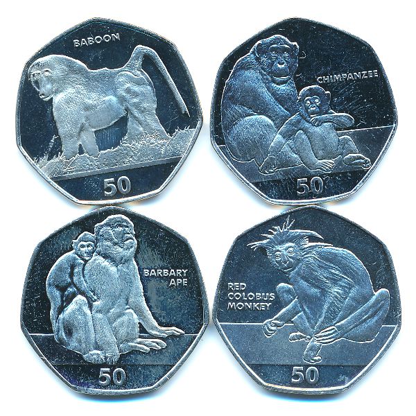 Гибралтар, Набор монет (2018 г.)