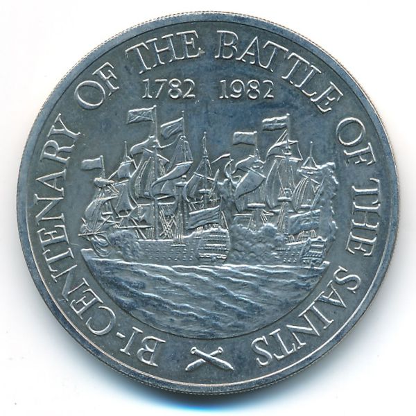 Остров Сент-Люсия, 10 долларов (1982 г.)