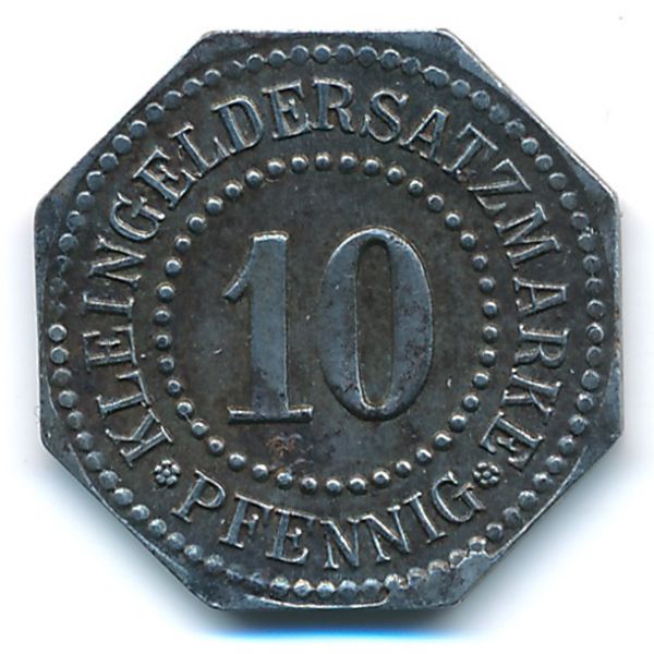 Люнебург., 10 пфеннигов