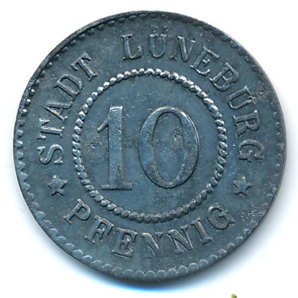 Люнебург., 10 пфеннигов