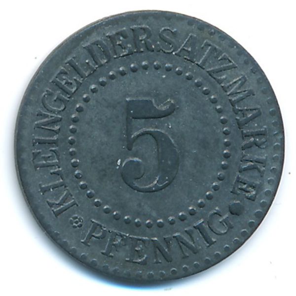 Люнебург., 5 пфеннигов