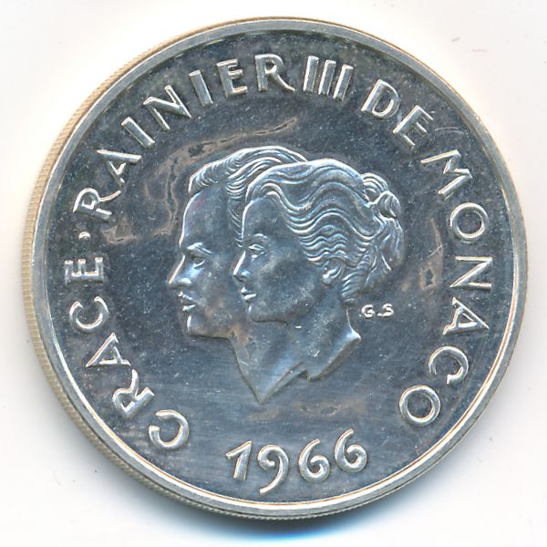 Монако, 10 франков (1966 г.)