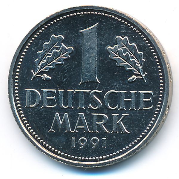 ФРГ, 1 марка (1991 г.)
