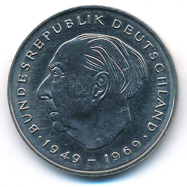 ФРГ, 2 марки (1982 г.)