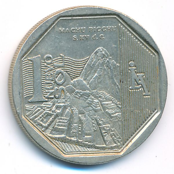 Перу, 1 новый соль (2011 г.)