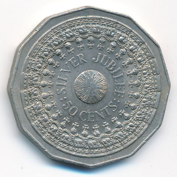 Австралия, 50 центов (1977 г.)
