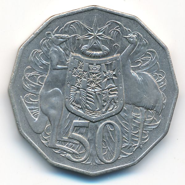 Австралия, 50 центов (1981 г.)