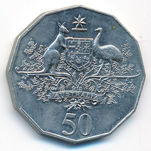 Австралия, 50 центов (2001 г.)