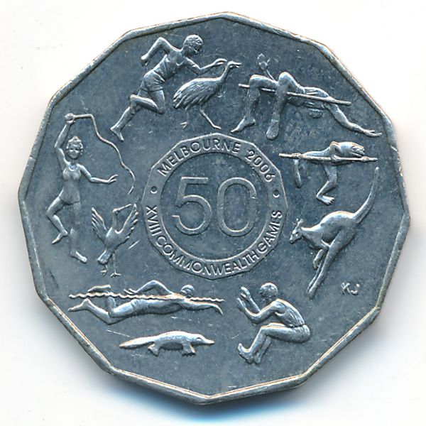Австралия, 50 центов (2005 г.)