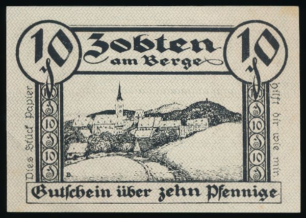 Нотгельды Германии, 10 пфеннигов (1919 г.)